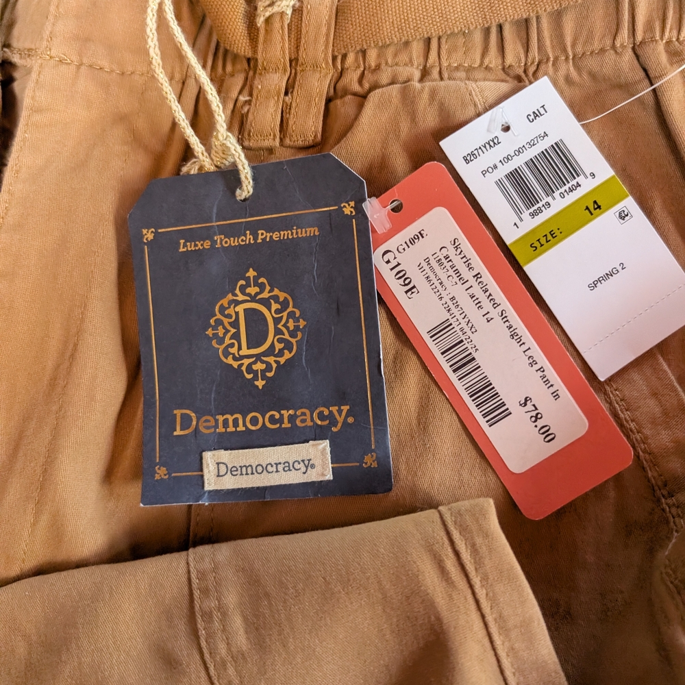 Cat & Jack Stylish Relaxed Straight Leg Pants - Brown